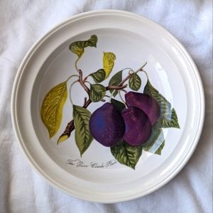 Portmerion England Pomona Reine Claude Plum Rim Soup Bowl